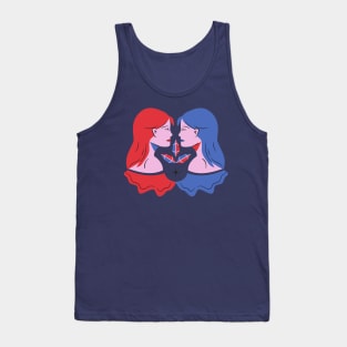 Gemini - The Twins Tank Top